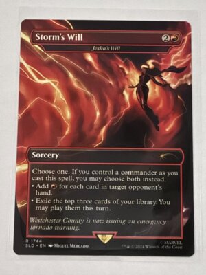 Storm's Will - Jeska's Will Marvel Secret Lair #1744 | eBay