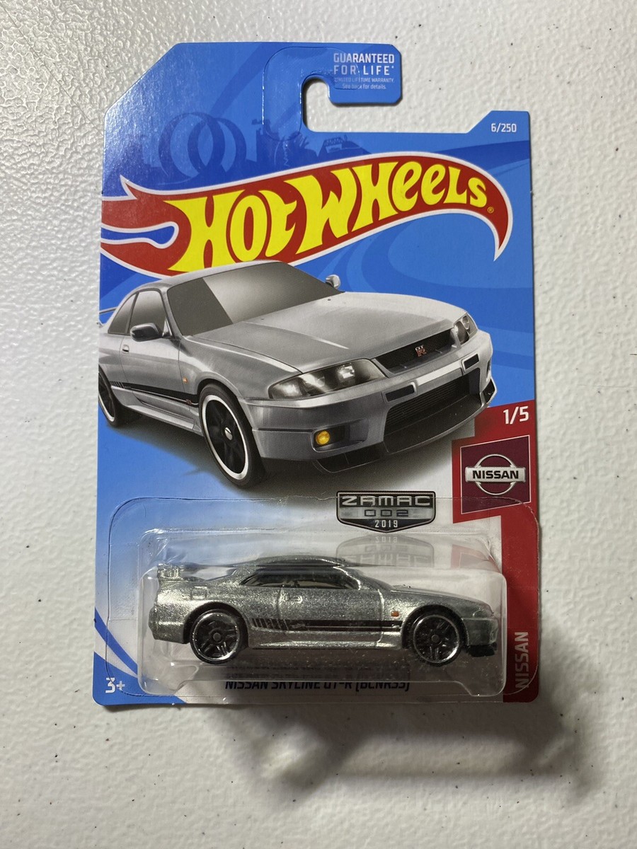 HOT WHEELS NISSAN SKYLINE GT-R (BCNR33) ZAMAC WALMART EXCLUSIVE