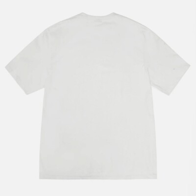 Stussy Fueled Tee T-Shirt Racing Gas Can Fog Light Gray L Large