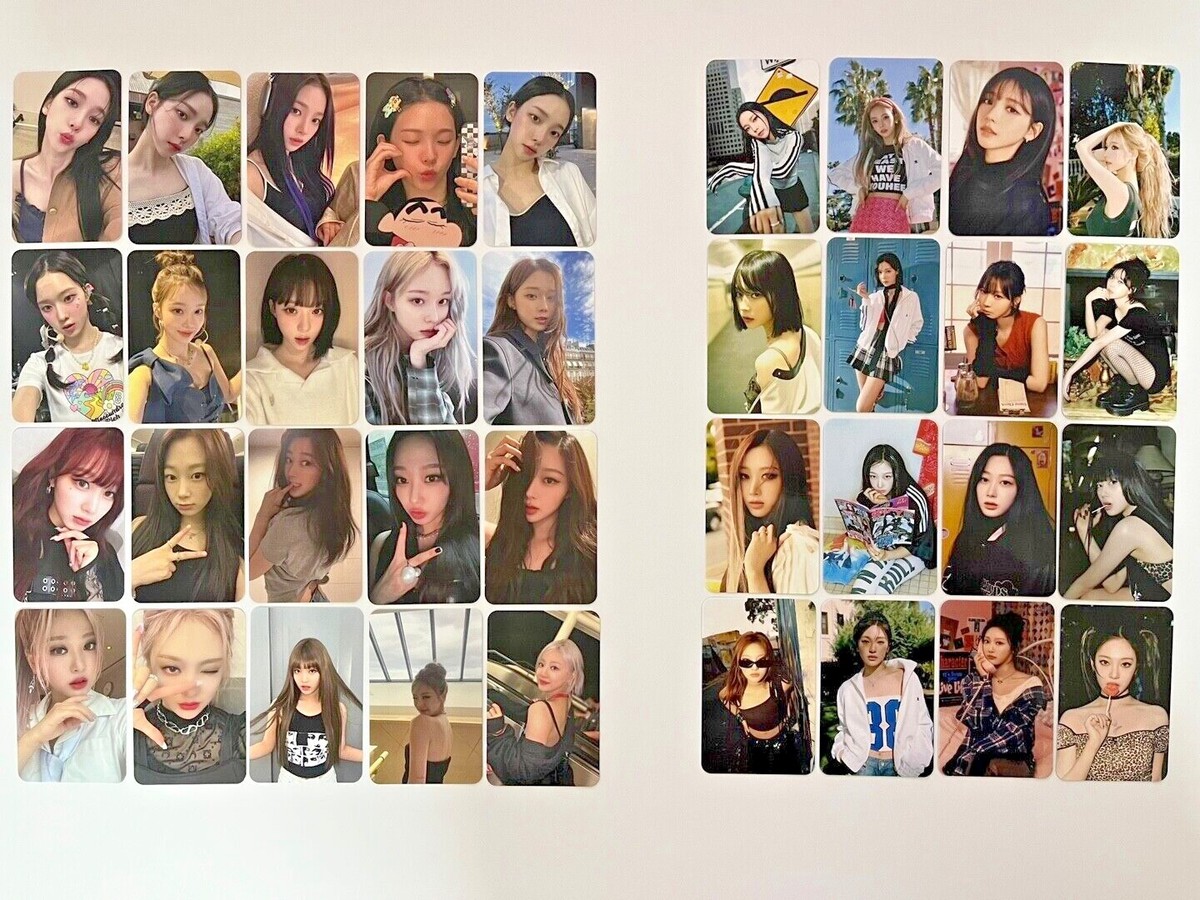 aespa My World Spicy Photocards Karina Winter Giselle Ningning | eBay