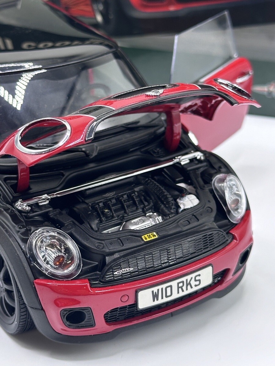 1/18 KYOSHO Mini Cooper S Red (JCW) John Cooper Works Tuning Rare