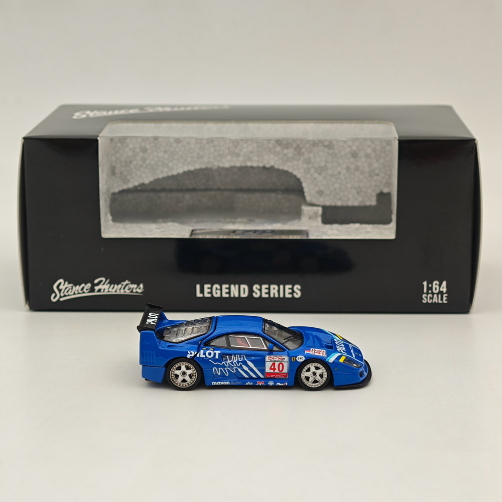 1/64 SH Ferrari F40 LM #40 Racing Sports Model Legend Series Open