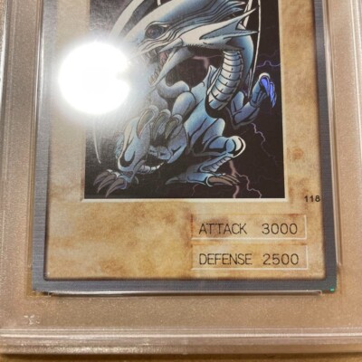 Psa 8 Blue-Eyes White Dragon Bandai 1st Gen 1998 118 Yugioh | eBay
