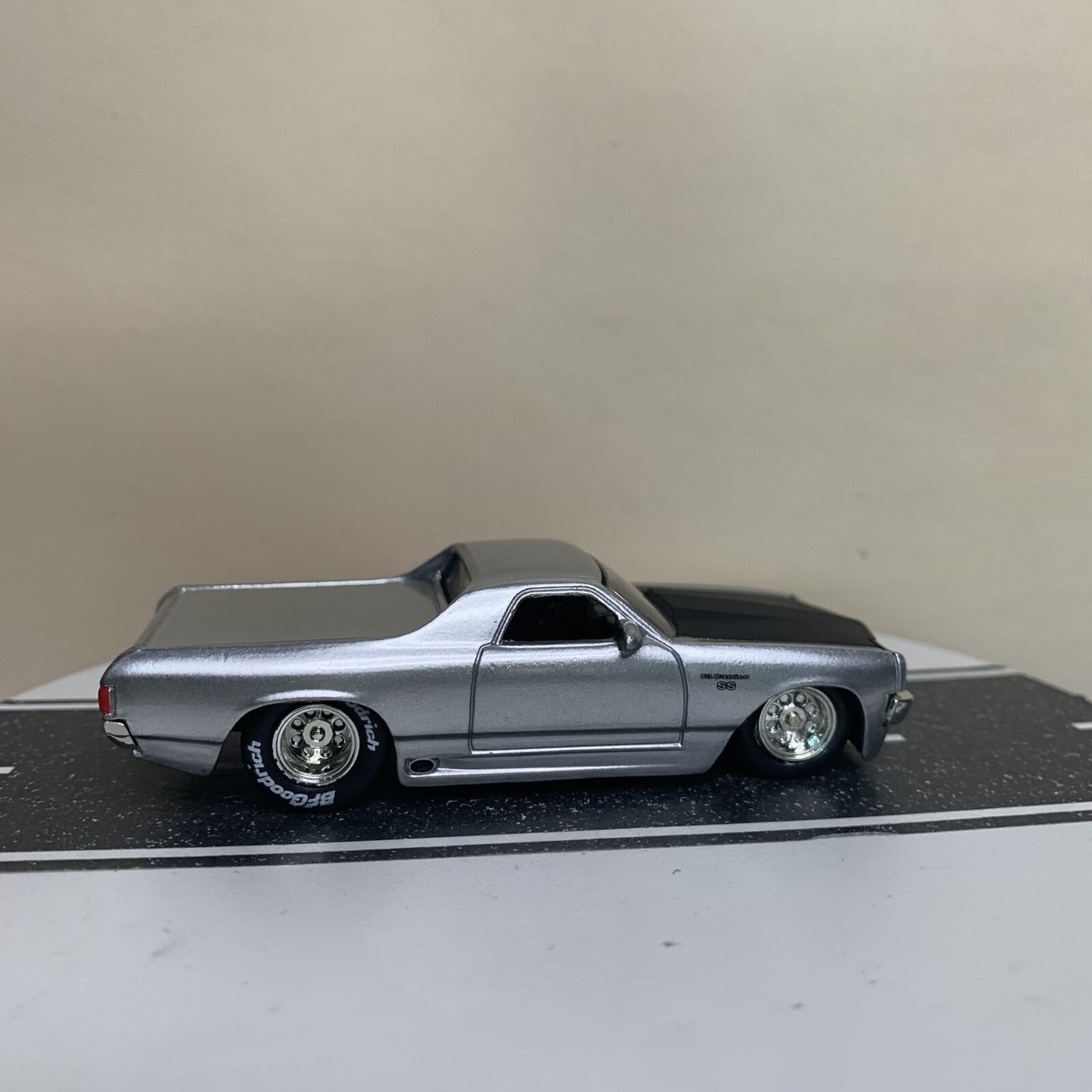 Jada Big Time Muscle '70 Chevy El Camino SS Silver Mtflk w/Black