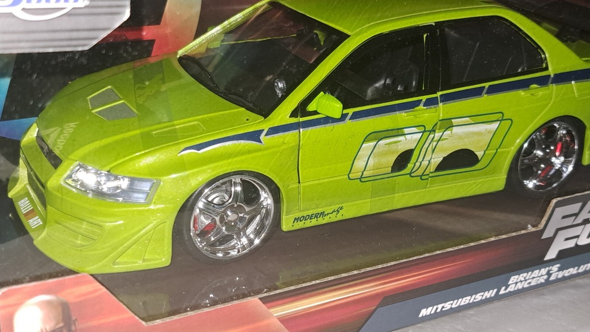 Jadatoys fast and furious 1/24 Mitsubishi Lancer Evolution Vii | eBay
