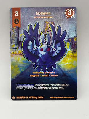 Mothman The Harrowing Hidden Rare Metazoo 2025 Base Set MZ1 239