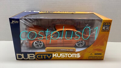 JADA DUB CITY CUSTOMS 1996 CHEVY IMPALA SS 1:24 COPPER ORANGE | eBay