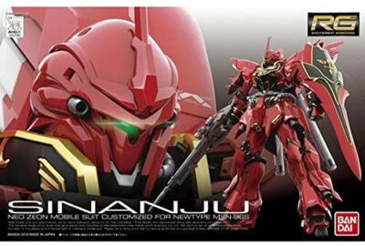 BANDAI 1/144 Gundam RG MSN-06S Sinanju Neo Zeon Mobile Suit