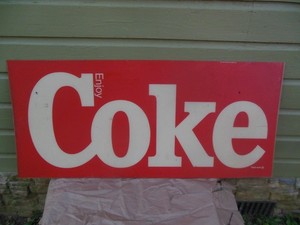 Large Vintage Sign in Advertising for sale | eBay