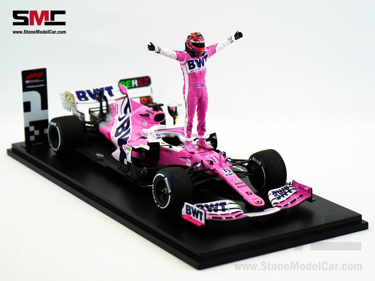 Racing Point F1 RP20 Sergio Perez Sakhir 2020 1st Career Win 1:18