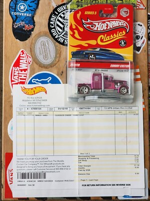 NEW! HOTWHEELS CLASSICS Series 5 CONVOY CUSTOM PINK - CHASE