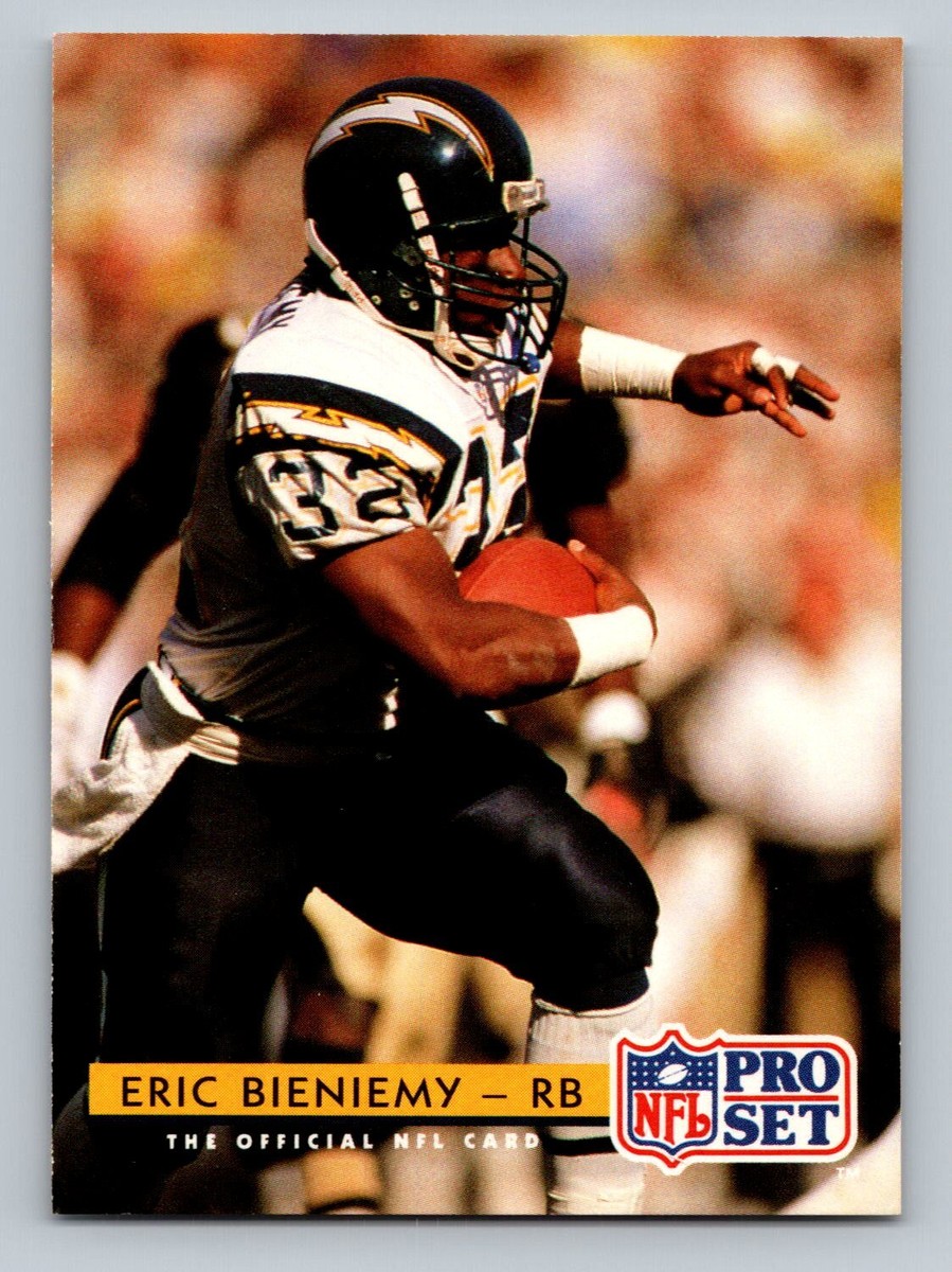 1992 Pro Set #307 Eric Bieniemy San Diego Chargers | eBay