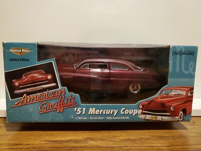 ERTL 1951 MERCURY COUPE AMERICAN GRAFFITI American Muscle 1/18