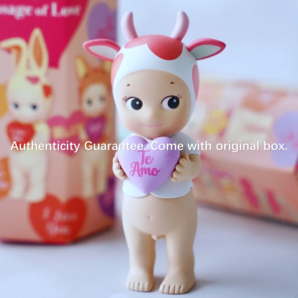 AUTHENTIC Sonny Angel Message of Love Series Cow Mini Figure | eBay