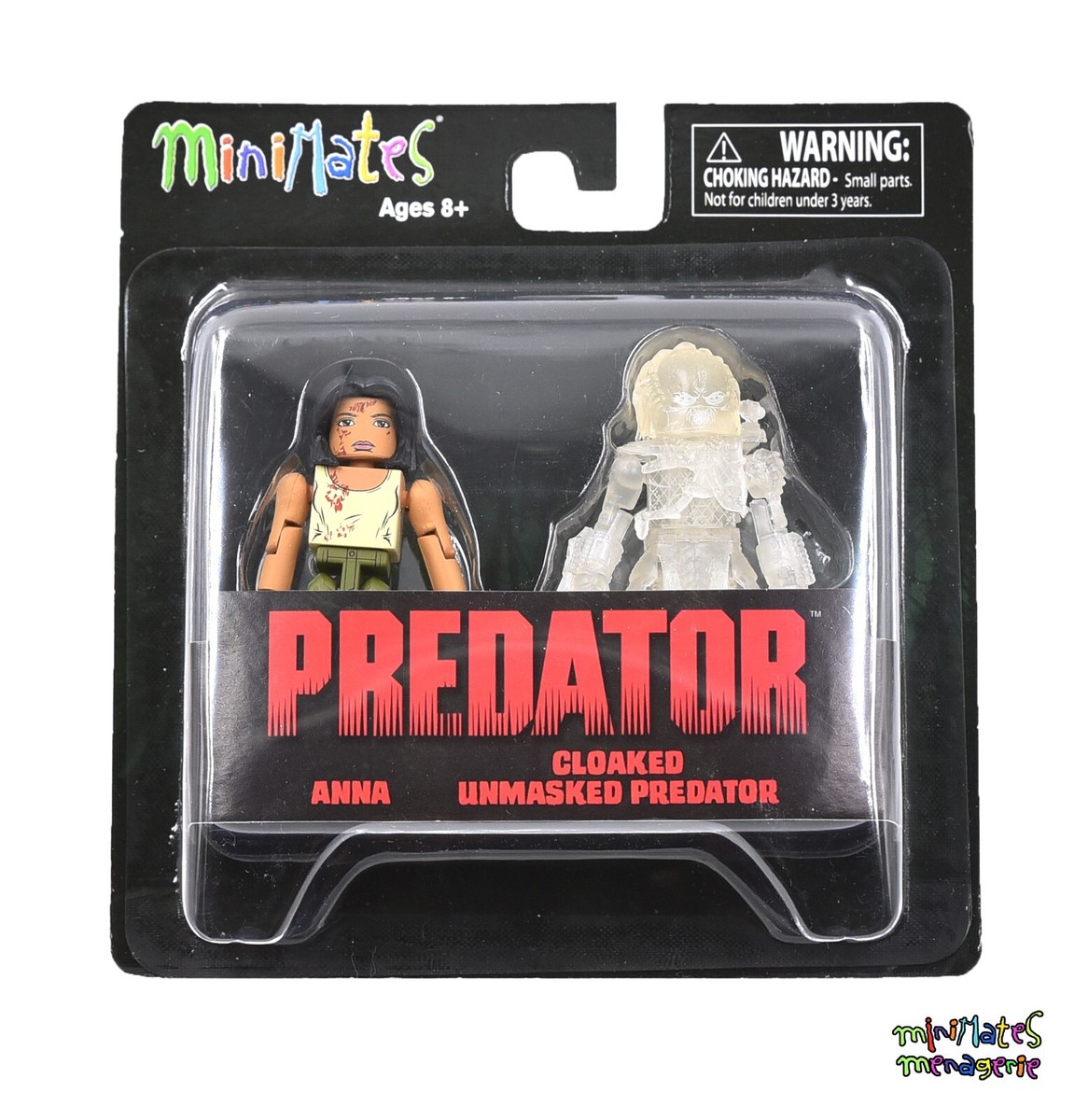 Predator Minimates Series 4 Anna & Cloaked Unmasked Predator | eBay