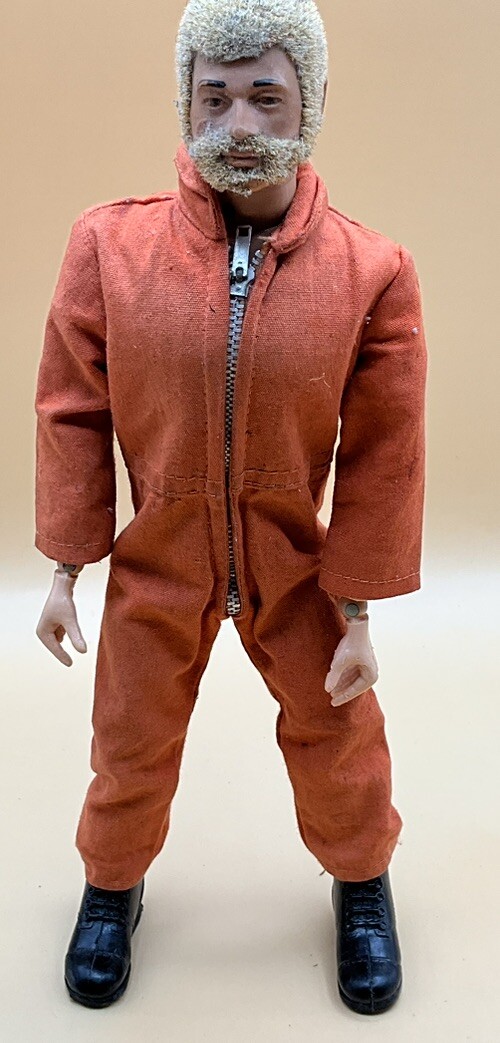 Vintage 1970's Hasbro GI Joe Red Hair & Beard - Adventure Team 12