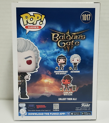ASTARION - Baldur's Gate 3 - Funko POP! Games #1017 Collectible