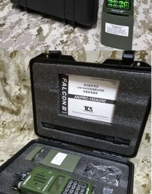 TCA PRC-152（UV) GPS VER FM Walkie Talkie Multiband Aluminum