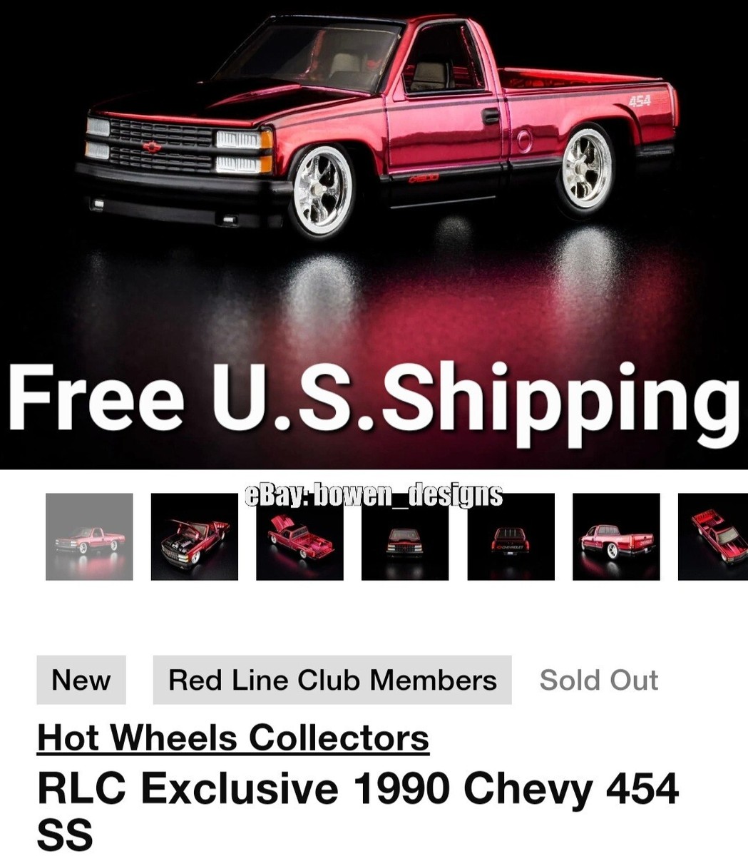 Mattel Creations RLC Exclusive Hot Wheels 1990 Chevy 454 SS Truck