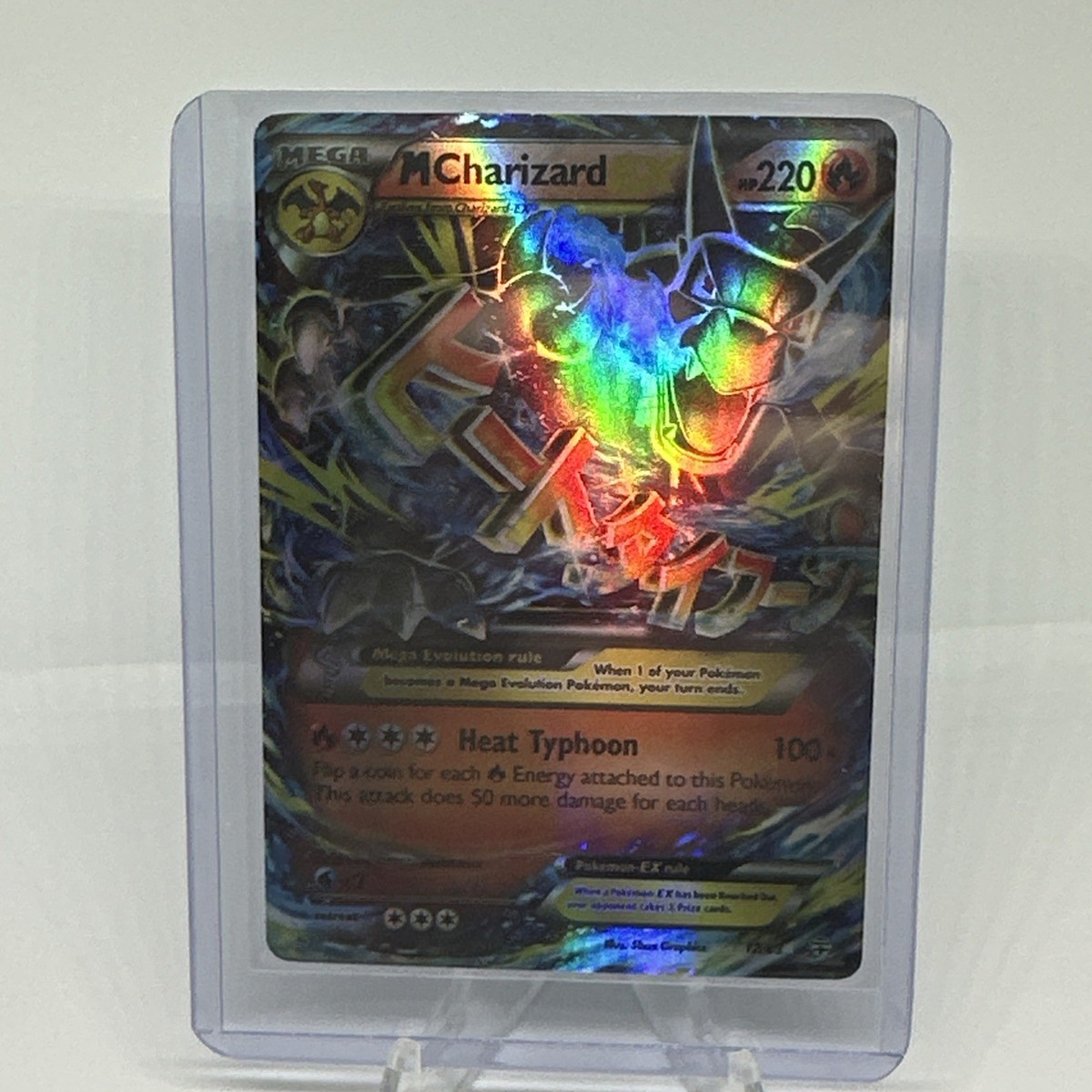Pokémon TCG Mega M Charizard-EX Holo Ultra Rare Card 12/83 LP | eBay