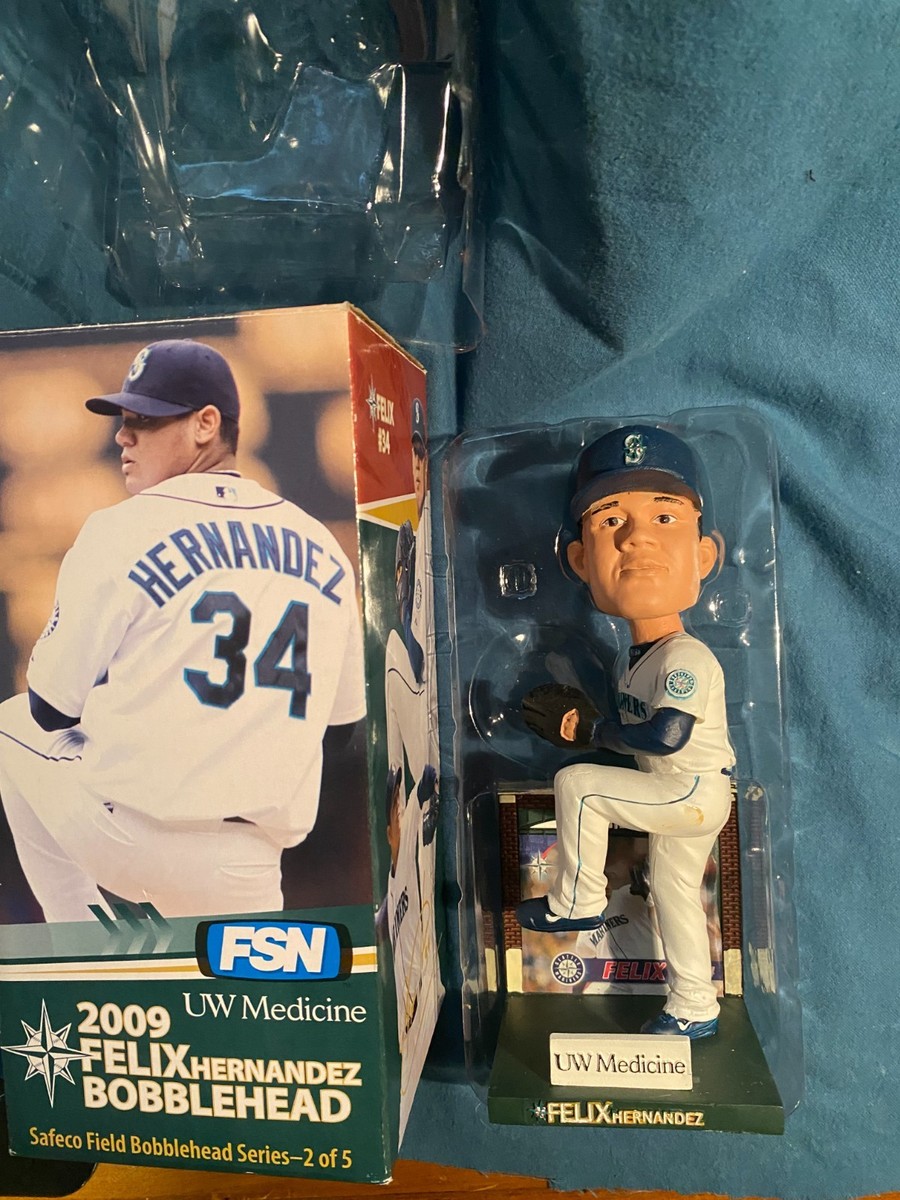 FELIX HERNADEZ Seattle Mariners 2009 Bobblehead Safeco Field