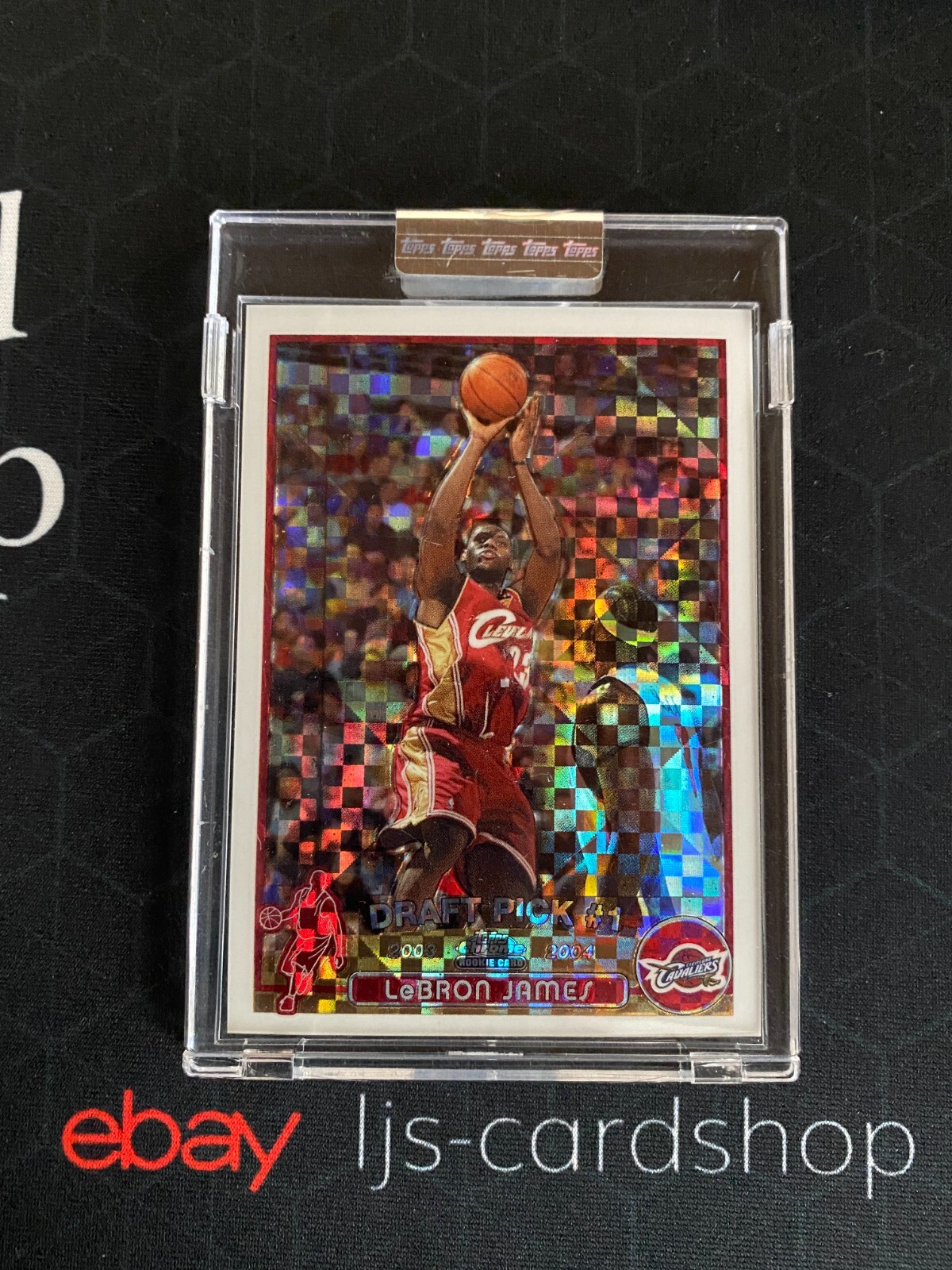 LeBron James 2003 Topps Chrome #111 X-Fractor /220 Price Guide