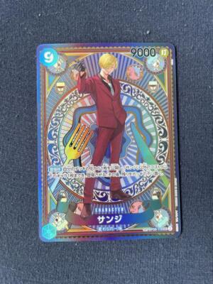 One Piece Card Sanji SEC SP OP06-119 OP11 Parallel A Fist of
