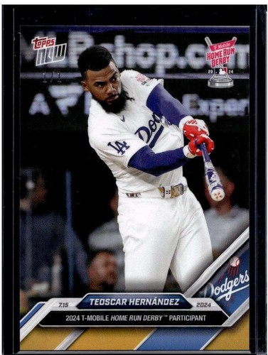 2024 Topps Chrome Refractor Teoscar Hernandez (B52) Dodgers | eBay