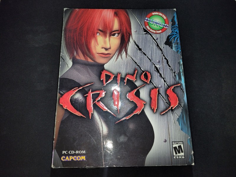 Dino Crisis 1 Big Box PC Windows game LN perfect disc COMPLETE box