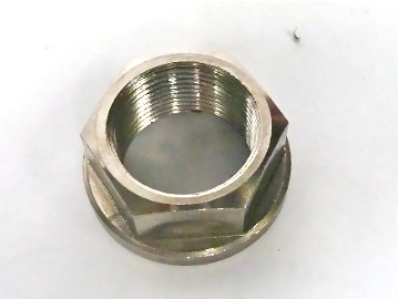 SUZUKI GSXR 600 GSXR600 1997 - 2010 REAR AXLE FLANGED NUT TITANIUM