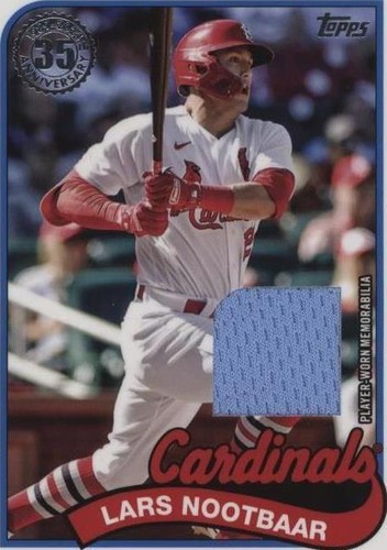 2024 Topps Series 1 Lars Nootbar Baseball Stars Auto Autograph