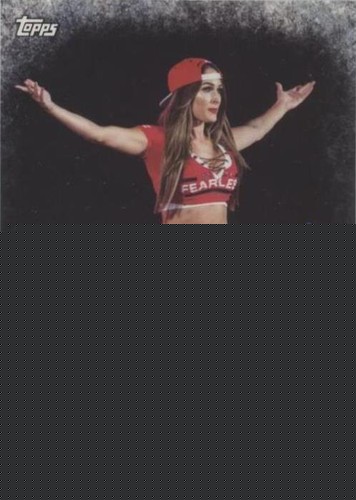 Nikki Bella 2017 Topps WWE Authentic Kiss Card Auto Autograph SSP