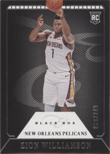 ZION WILLIAMSON 2019-20 PANINI CHRONICLES THREADS ROOKIE RC #78