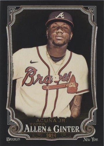 2019 Topps Allen & Ginter X #25 Ronald Acuña Jr. | eBay