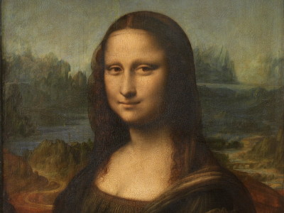 モナ・リザの瞳に隠された文字、モデルの正体を告げる暗号か - GIGAZINE