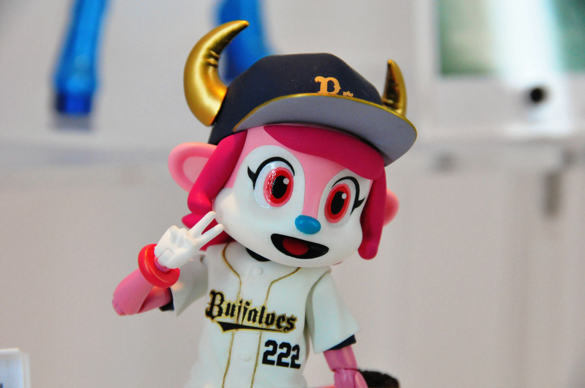 オリックス球団の女の子マスコット「バファローベル」が可動フィギュア