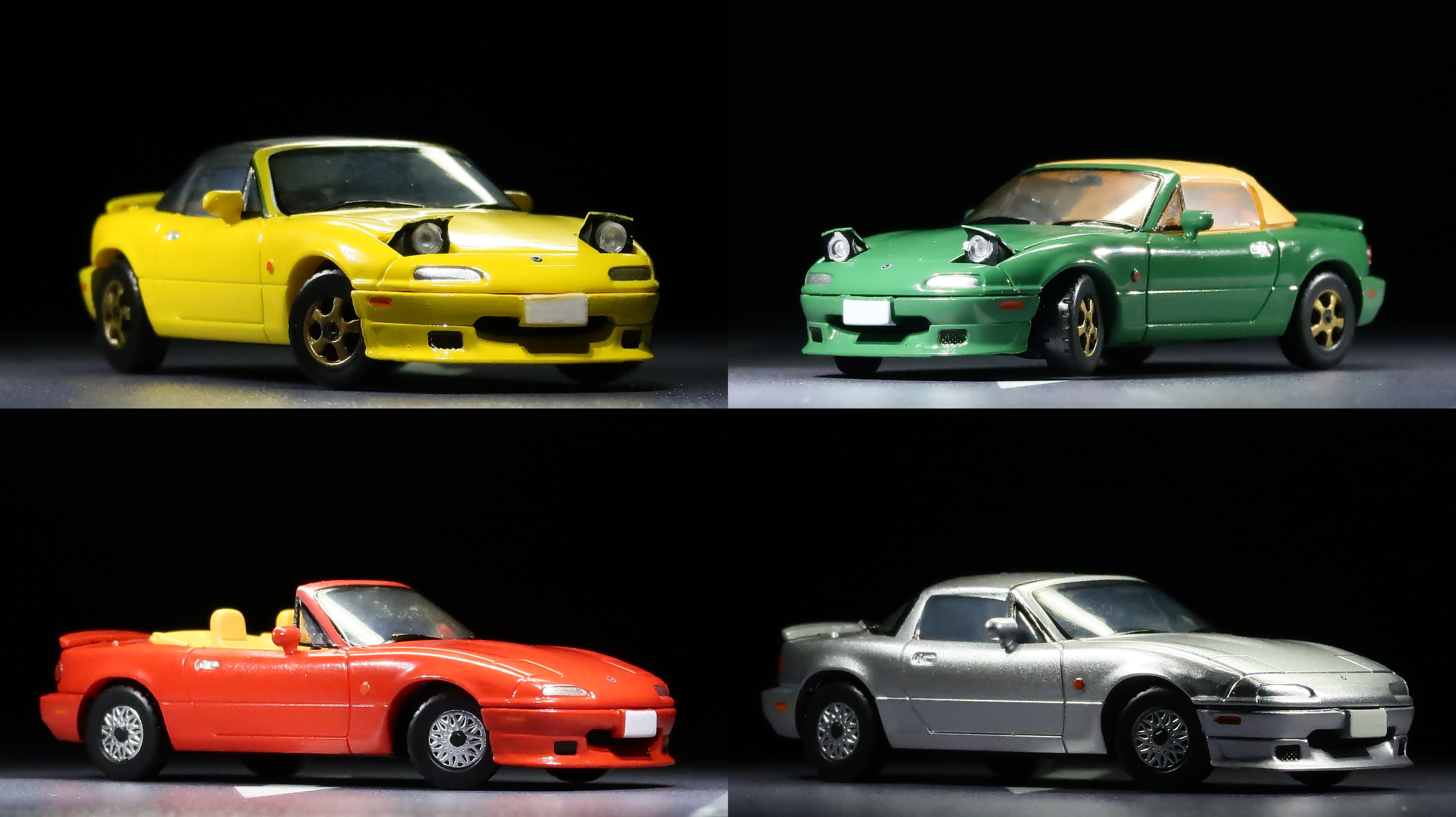 カプセルトイレビュー】 Toys Cabin 1/64 - マツダロードスターNA