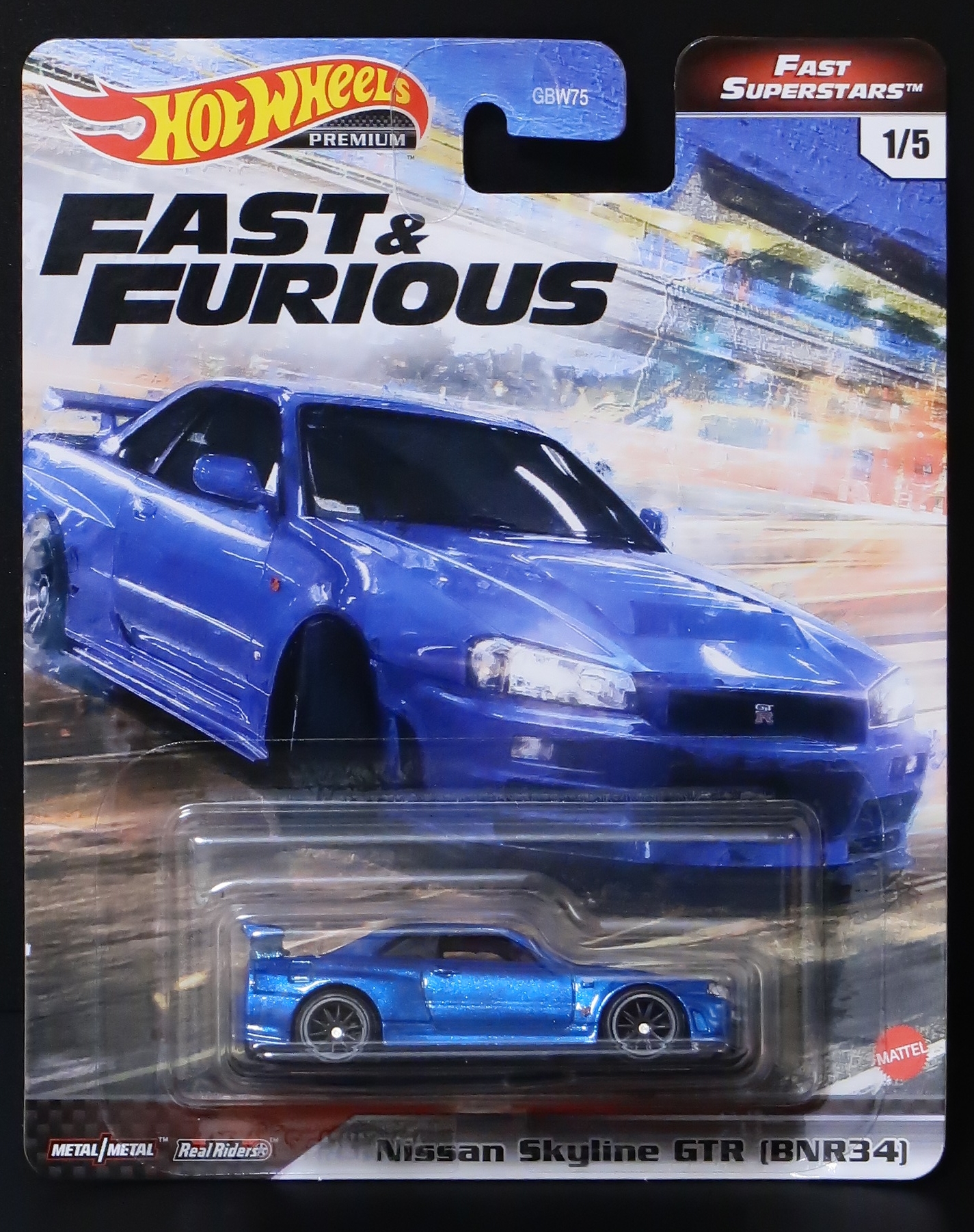 モデルインプレッション】 Hotwheels Premium Fast & Furious - Nissan