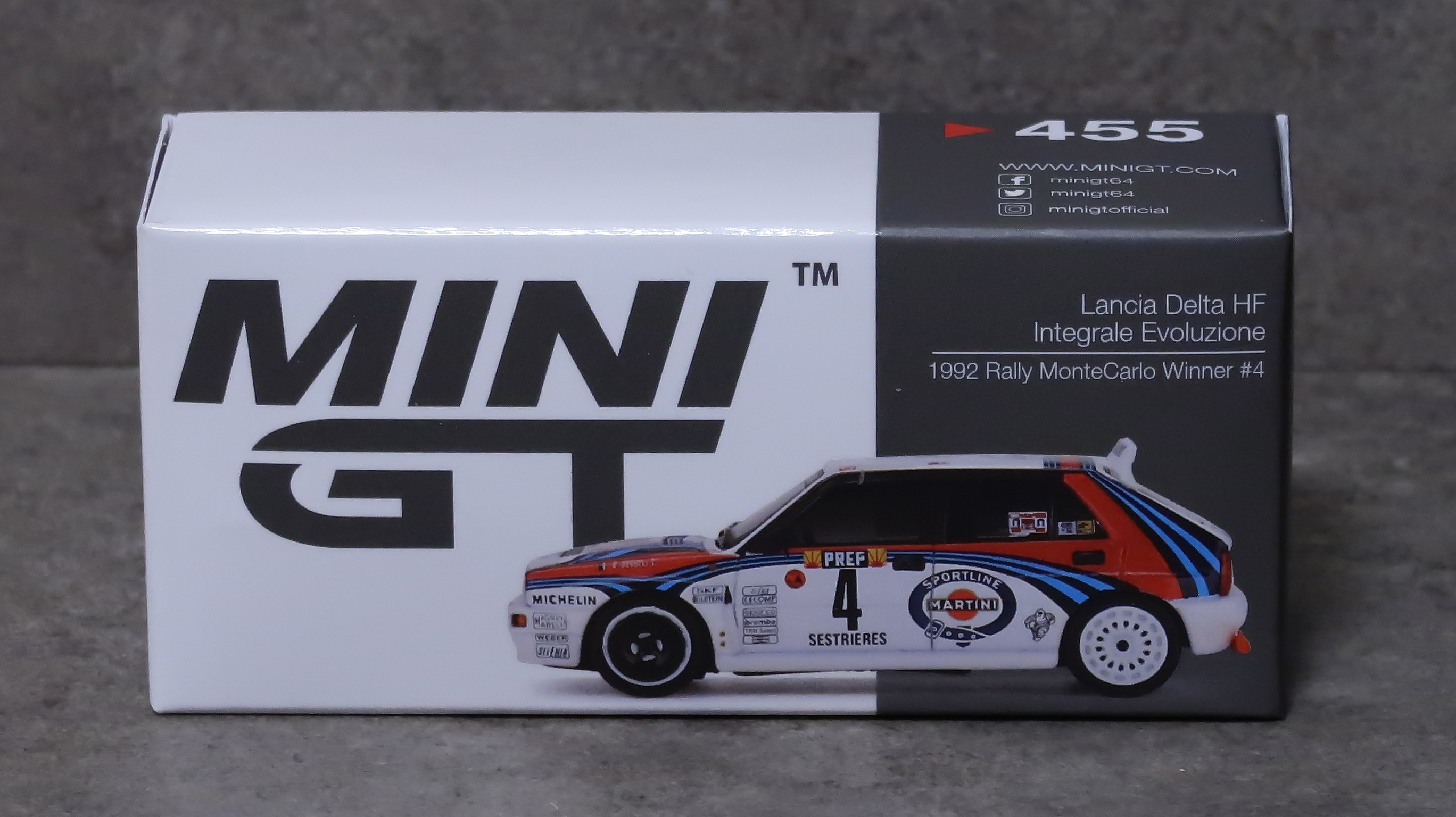 モデルインプレッション】 Mini GT 1/64 - Lancia Delta HF Integrale