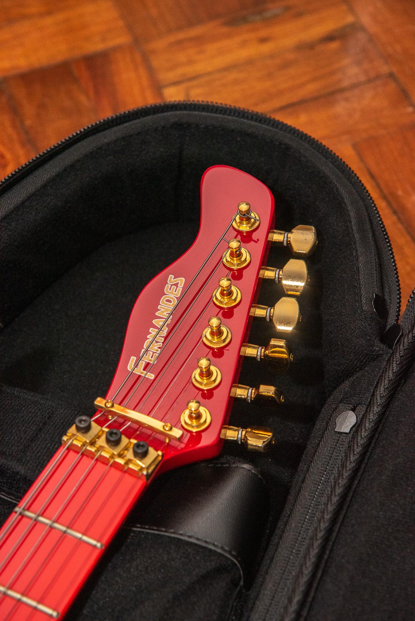 1997 Fernandes LA-85KK Ken Kitamura (L'arc En Ciel) Signature Red