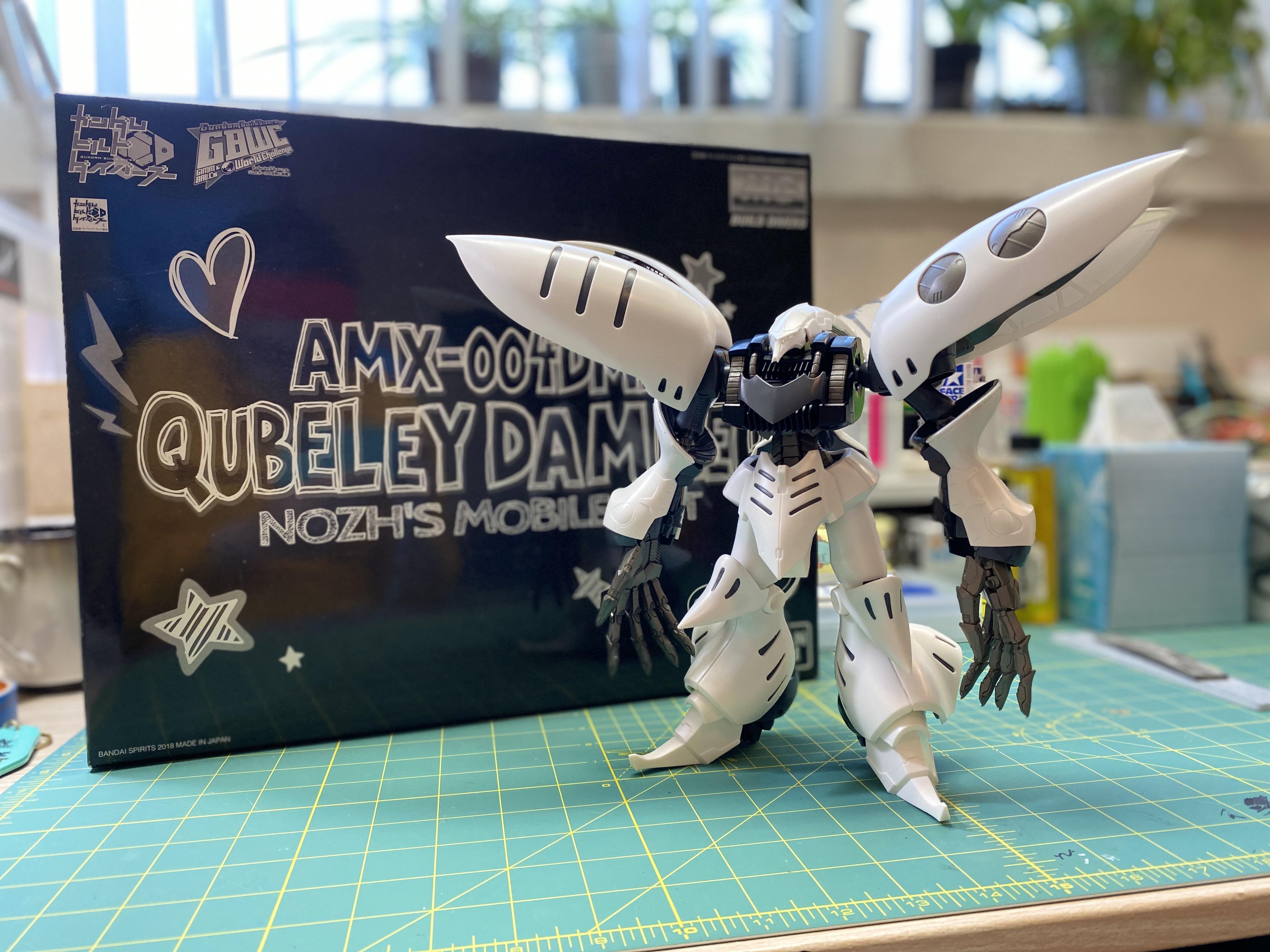 I love the look of Qubeley Damned, but the fact that this is based