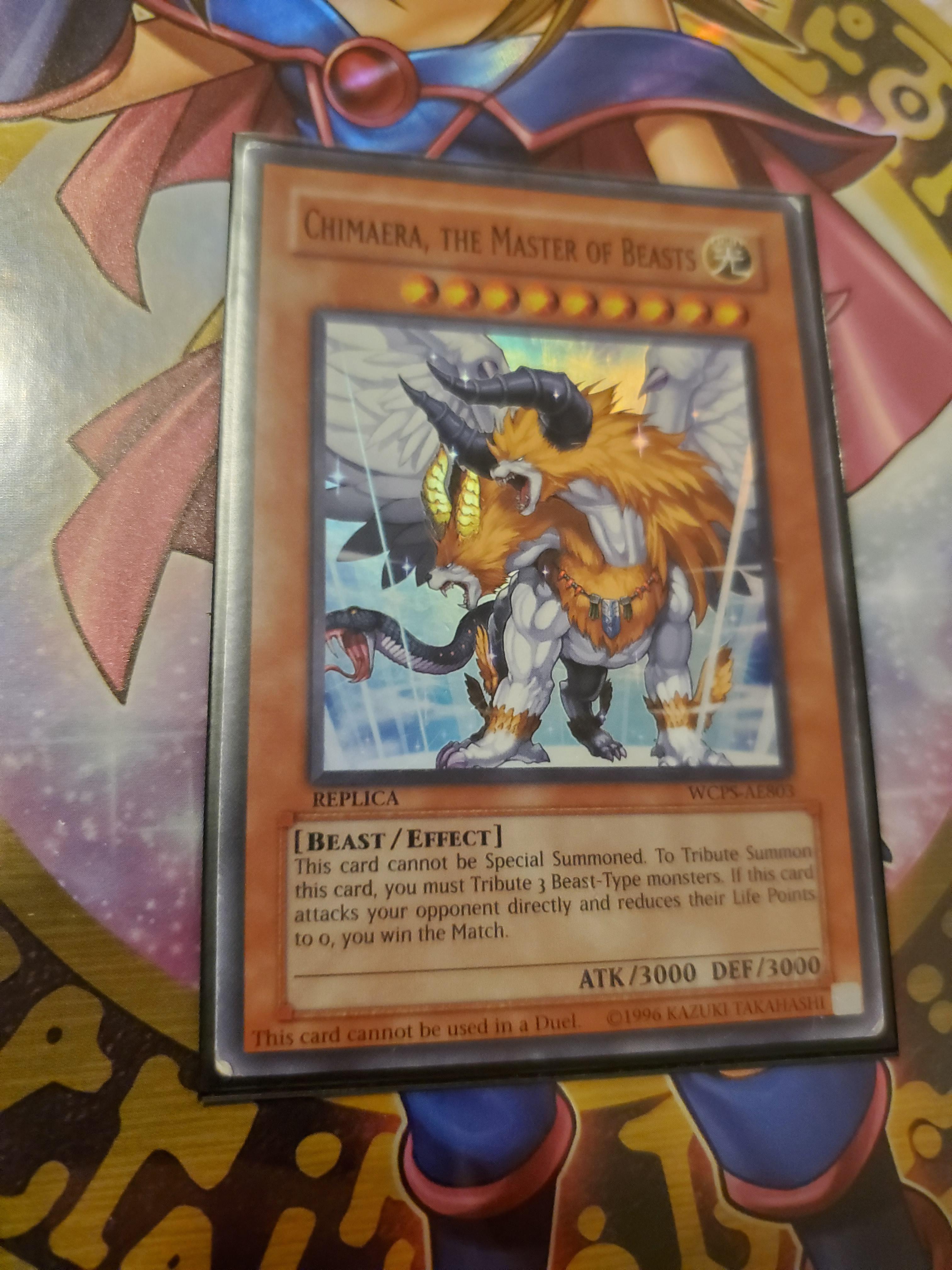 Chimaera, the Master of Beasts : r/yugioh