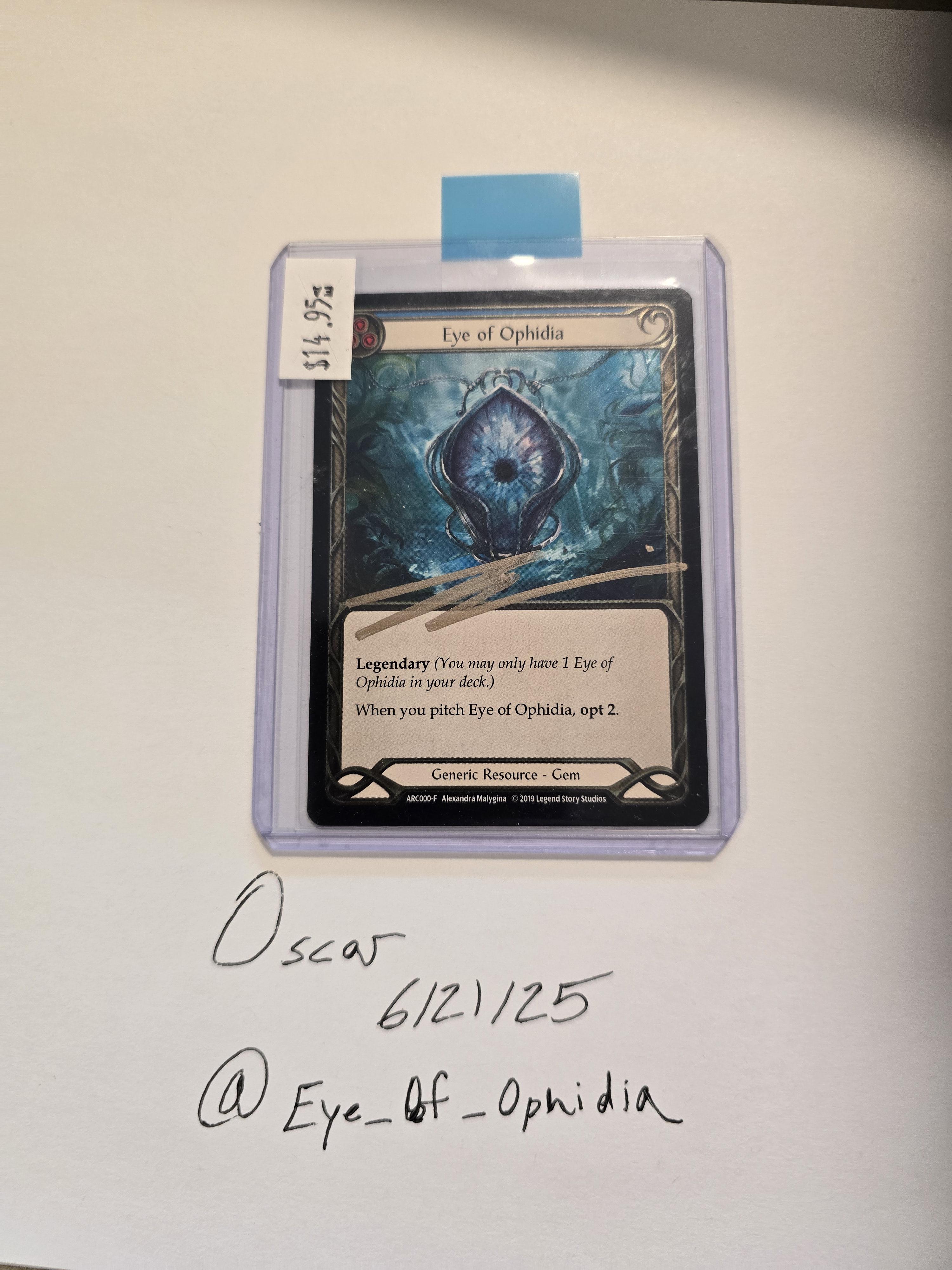 Eye of Ophidia Hidden Treasure : r/FleshandBloodTCG