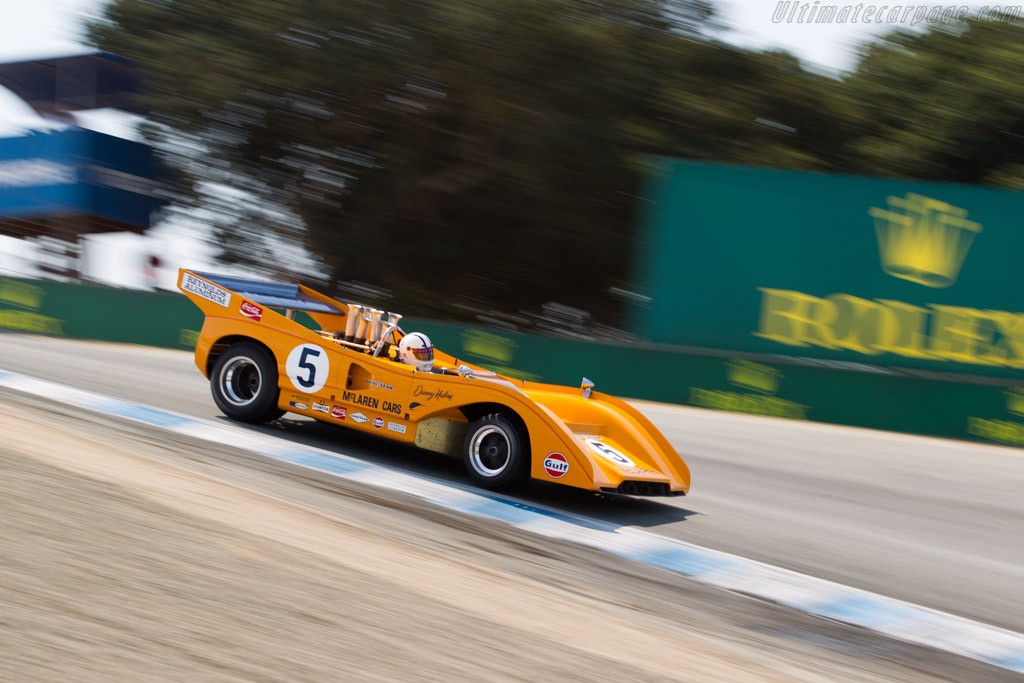1971 McLaren M8F, powered by an all aluminum 8.1 liter Chevy V8