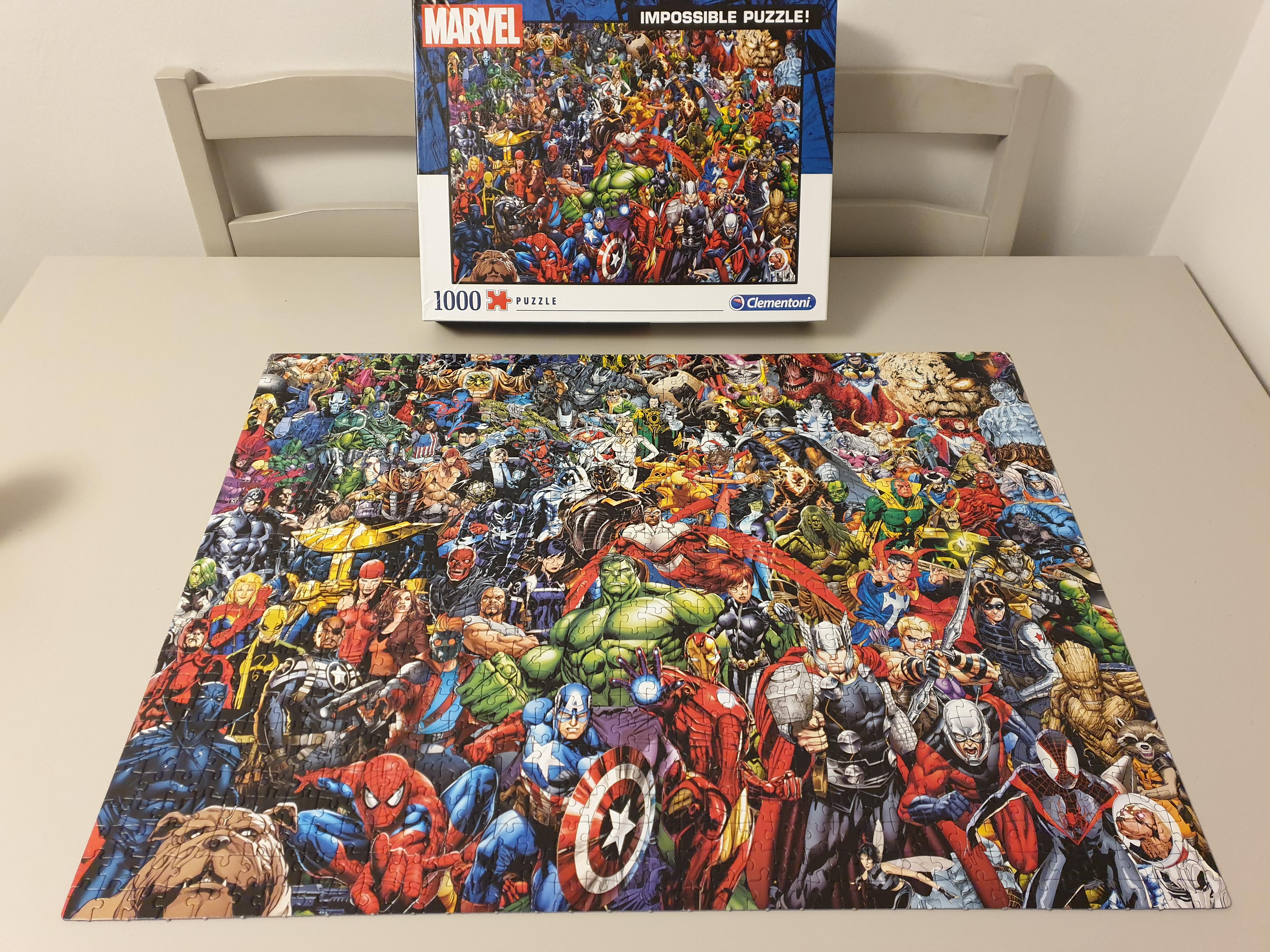 1000 ピース マーベル ジグソーパズル : r/Marvel