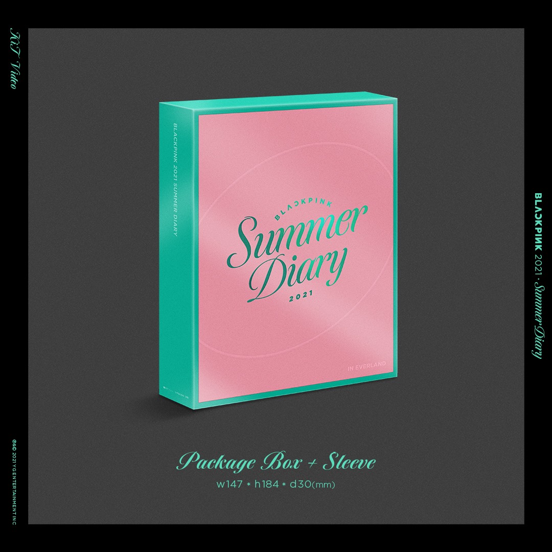 BLACKPINK - 5th Anniversary 4+1: 2021 Summer Diary (DVD +