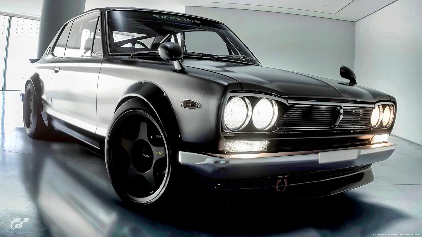 The '70 Nissan Skyline 2000GT-R was a bargain at 121,000 Cr. in