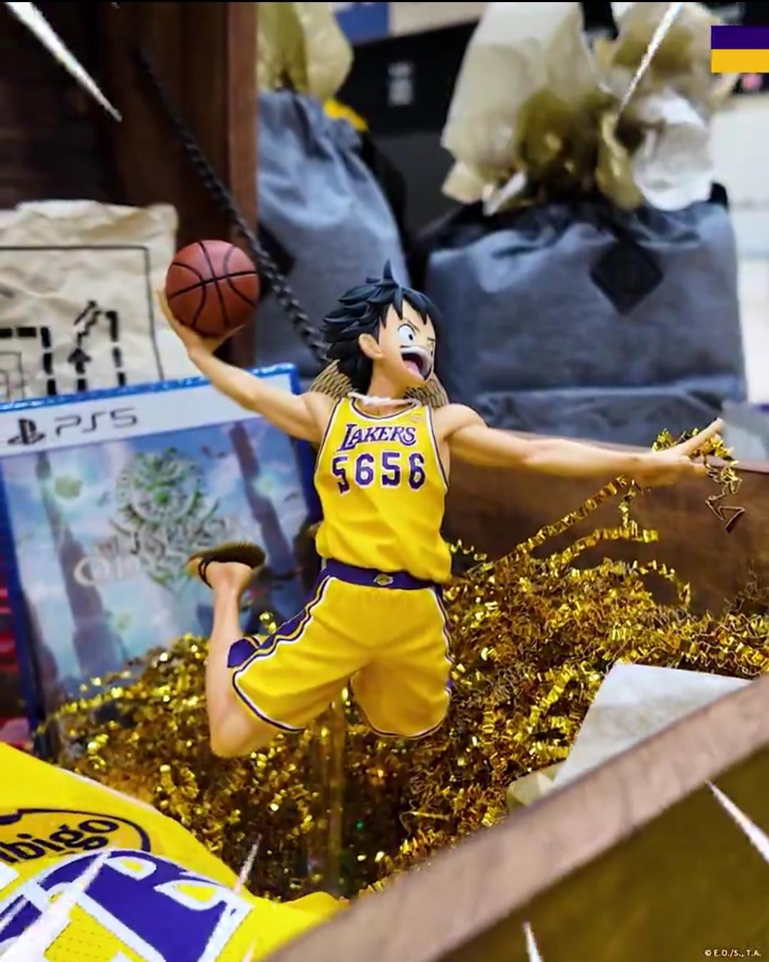 NBA LAKERS レイカーズ NBA LAKERS レイカーズ ルフィ フィギュア