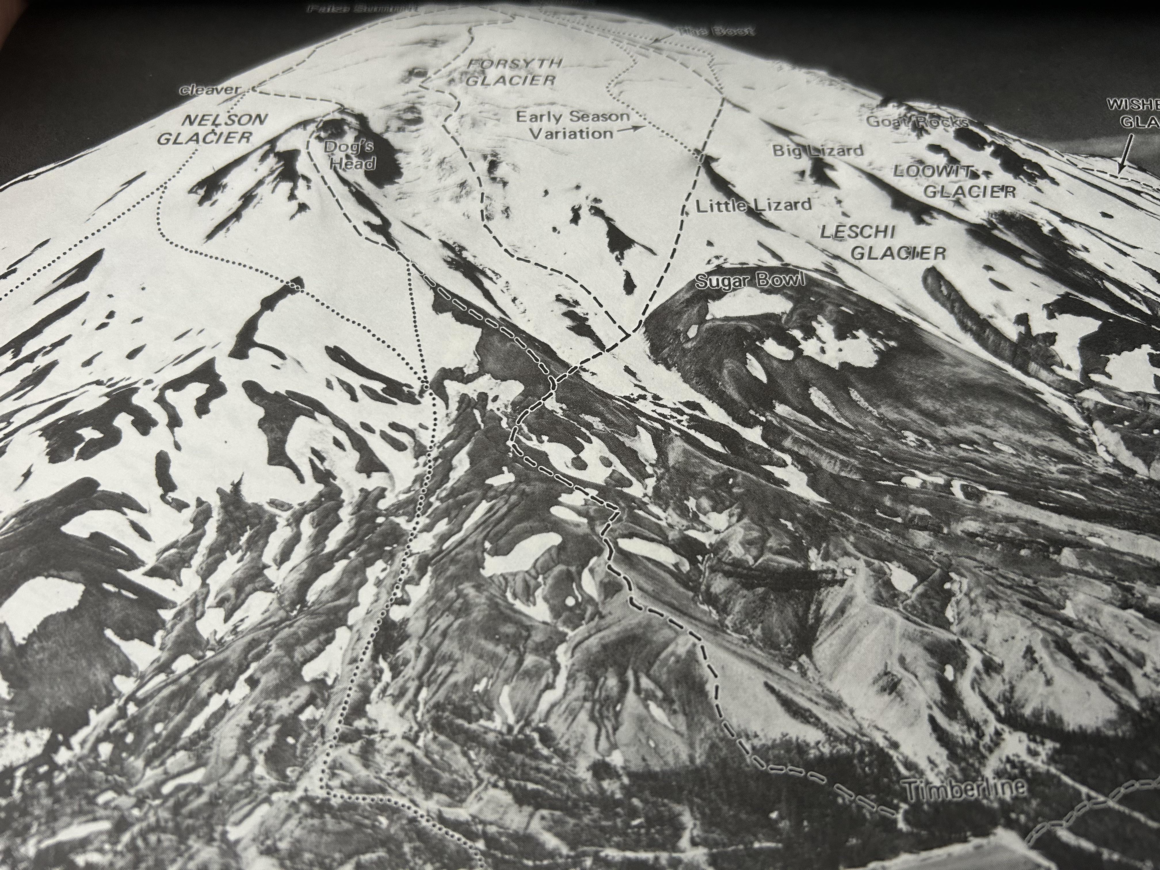 セント・ヘレンズ山、噴火前 : r/Mountaineering