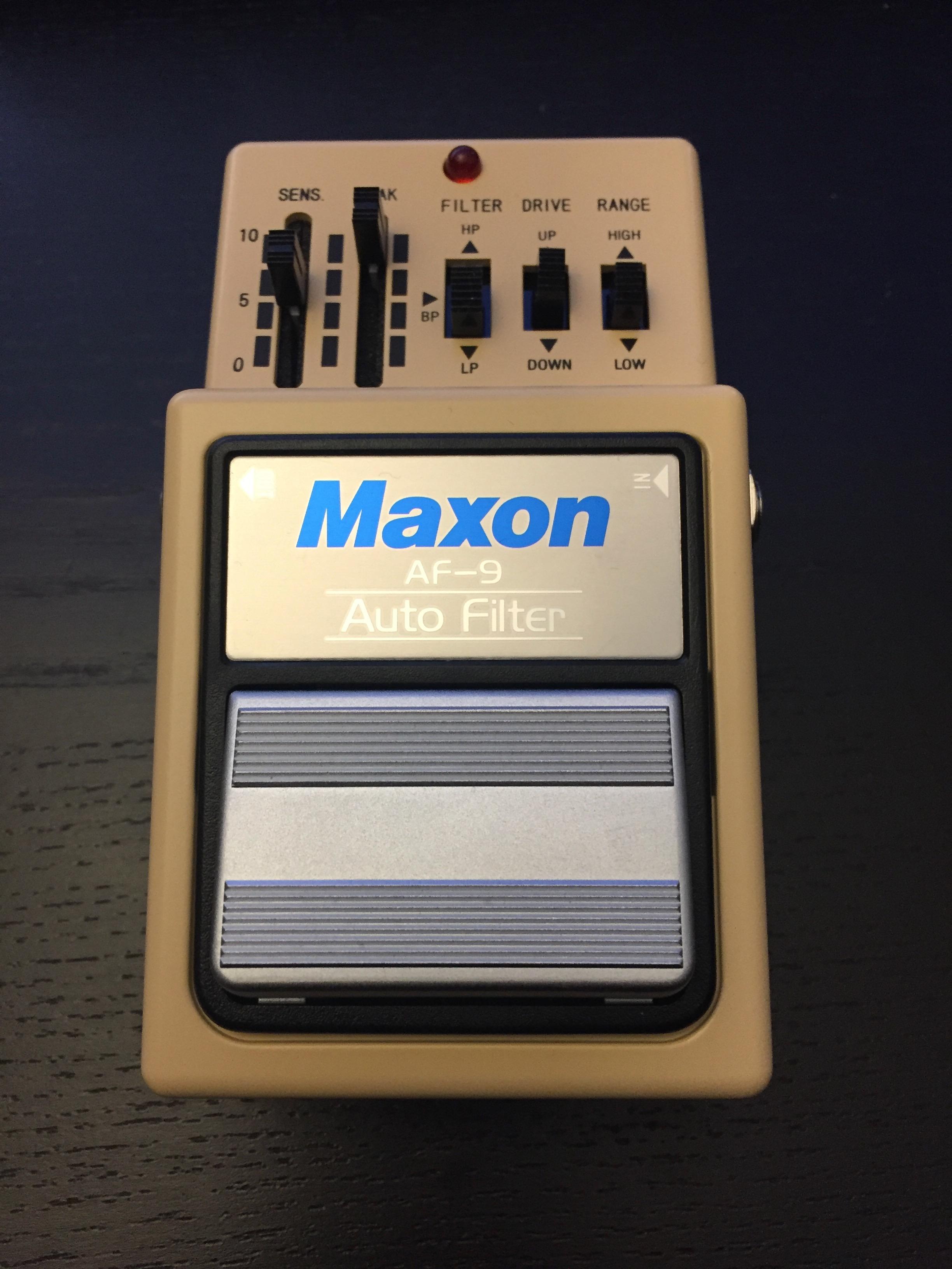 NPD] Maxon AF9 Auto-wah. A really great envelope filter : r/basspedals
